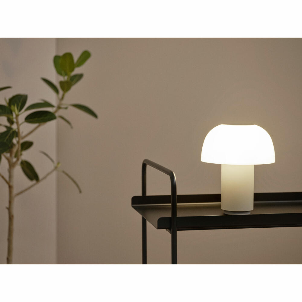Zone Denmark Lampe Harvest Moon Warm Grey, Aluminium, ABS, Grau, 22 cm, 29959