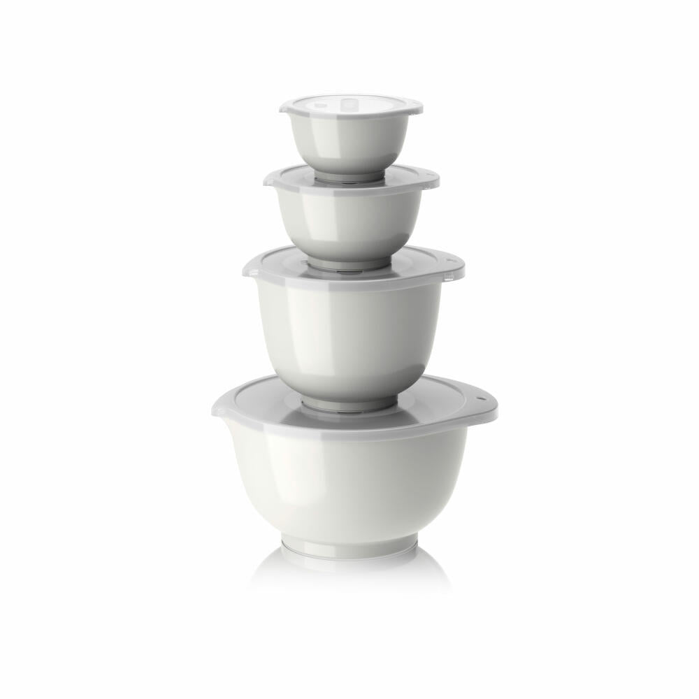 Rosti Schüssel-Set Margrethe New 8-tlg., Durostima, Weiß, 0.25 + 0.5 + 1.5 + 3 L, 29962
