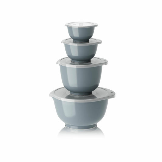 Rosti Schüssel-Set Margrethe New 8-tlg., Durostima, Dusty Blue, 0.25 + 0.5 + 1.5 + 3 L, 29968
