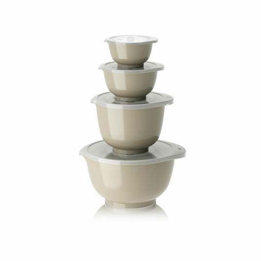Rosti Schüssel-Set Margrethe New 8-tlg., Durostima, Humus, 0.25 + 0.5 + 1.5 + 3 L, 29970