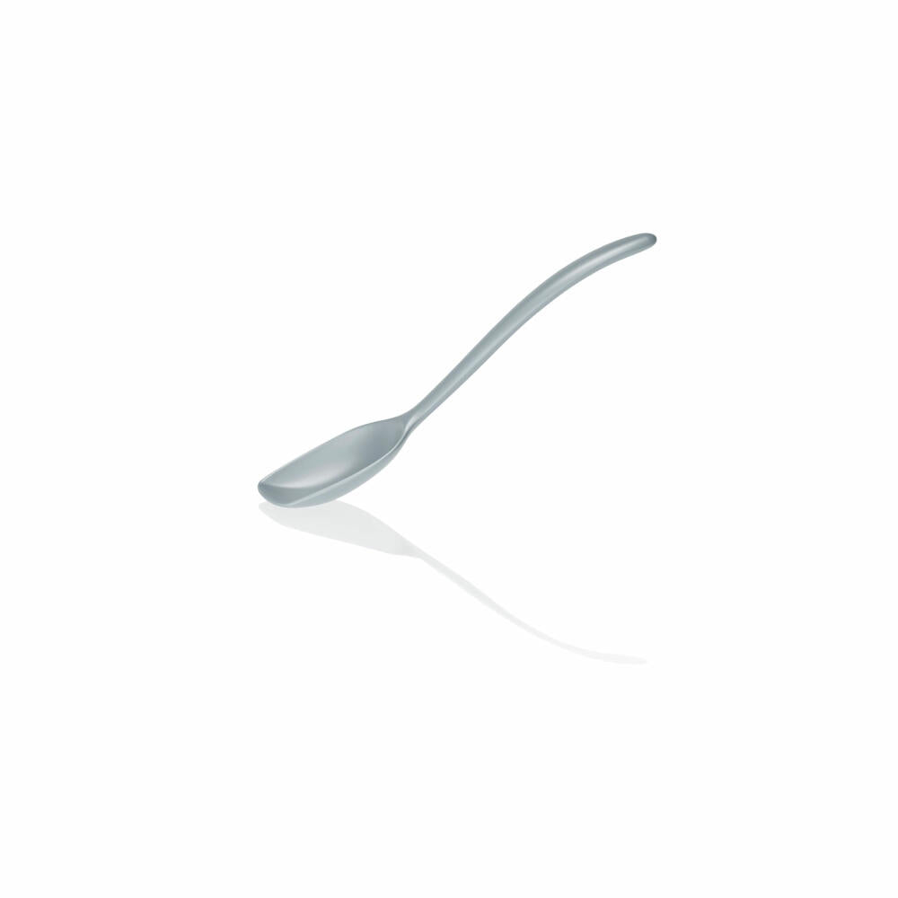 Rosti New Classic small cooking spoon, kitchen helper, plastic, Dusty Blue, 19 cm, 30000