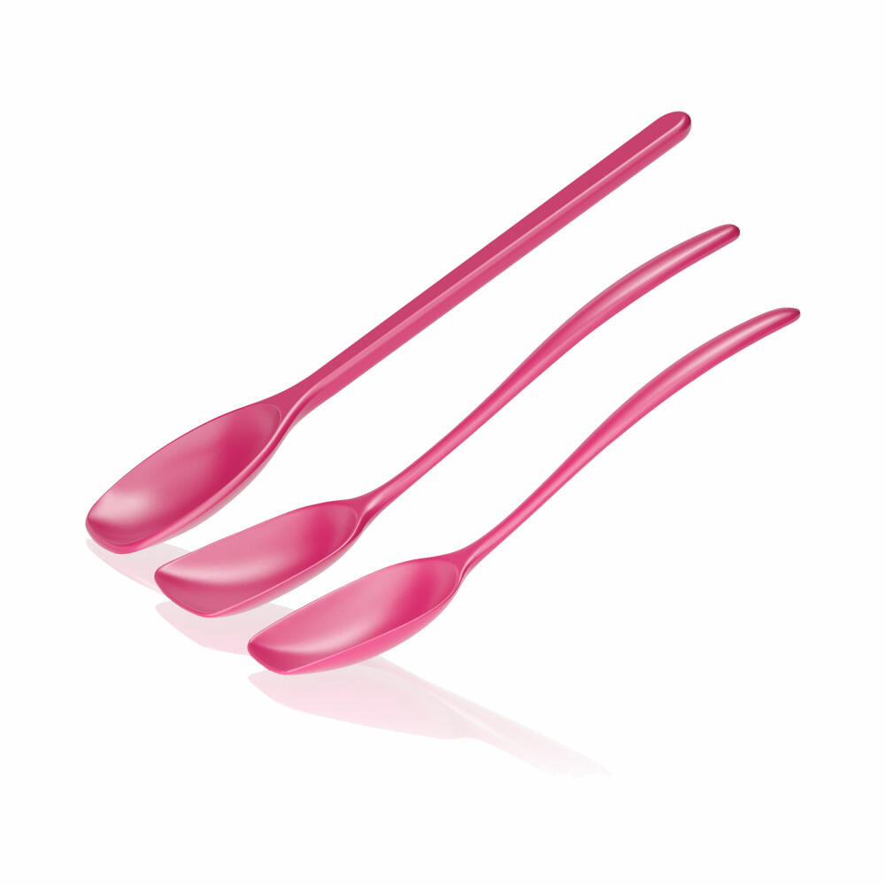 Rosti mixing spoon set 3-piece New Classic, kitchen helper, plastic, Beetroot, 30132