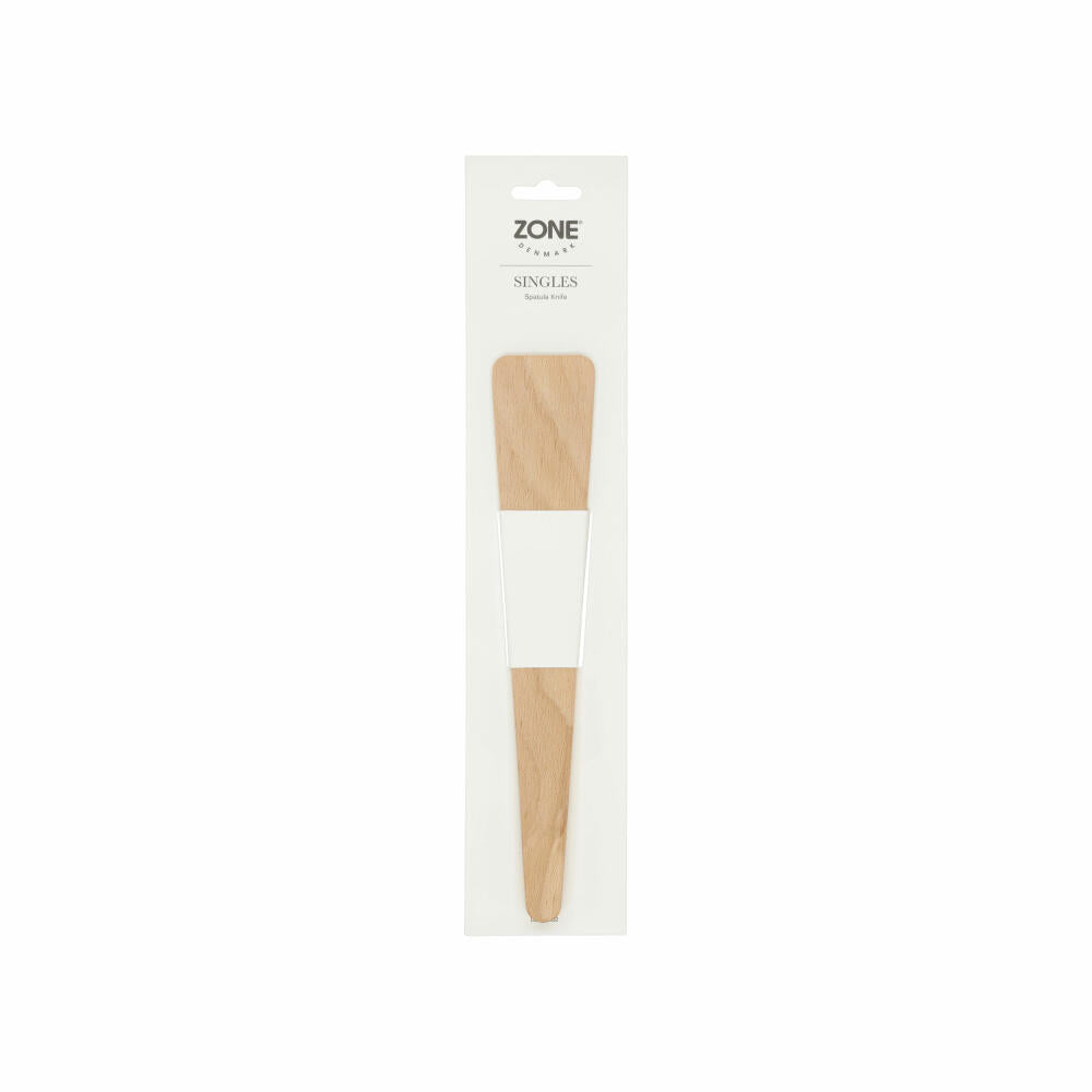 Zone Denmark Küchenspachtel Singles, Küchenwender, Buchenholz, Natur, 28 cm, 30694