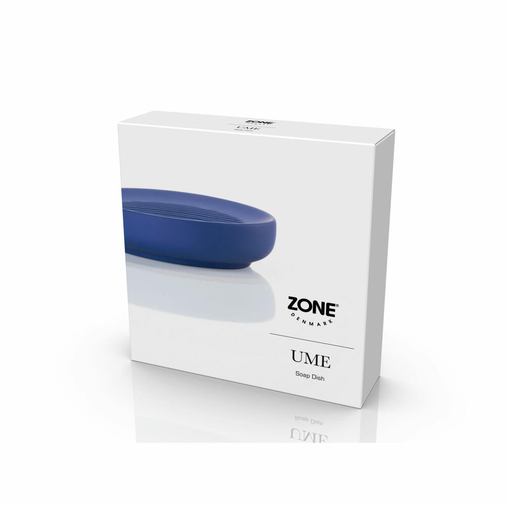 Zone Denmark Soap Dish Ume Indigo Blue, Soap Dish, Porcelain, Blue, 31555