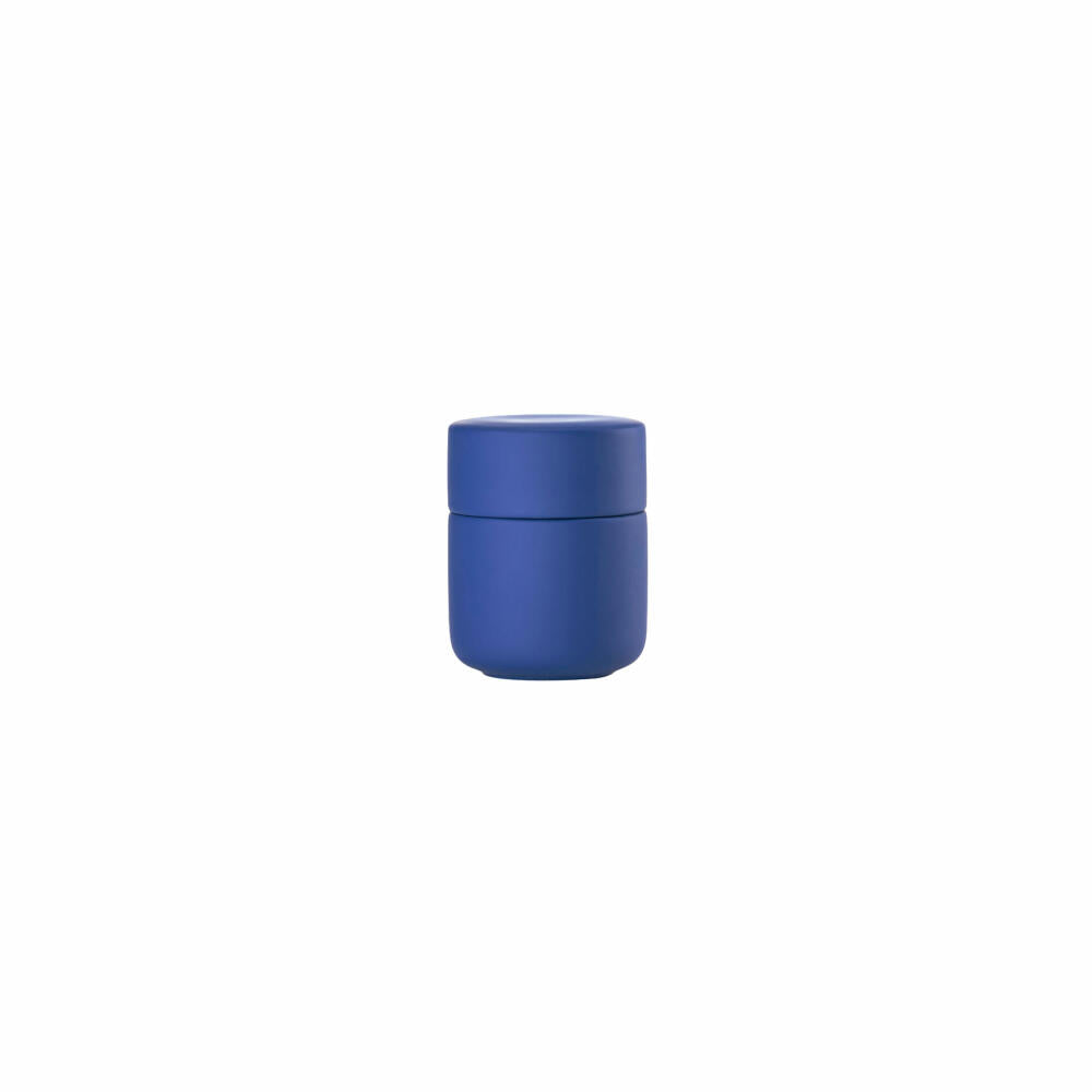 Zone Denmark Storage Container Ume Indigo Blue with Lid, Stoneware, Blue, 31557