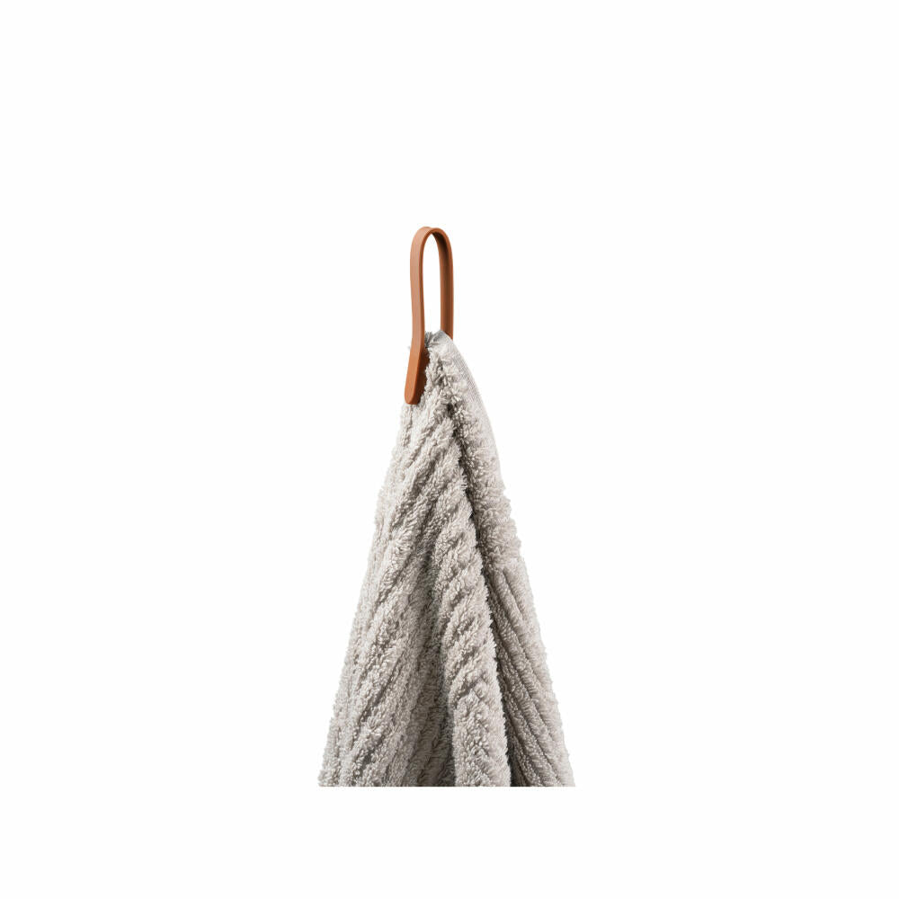 Zone Denmark Handtuchhalter Loop Magnet Terracotta 2er Set, Silikon, Rot, 31997