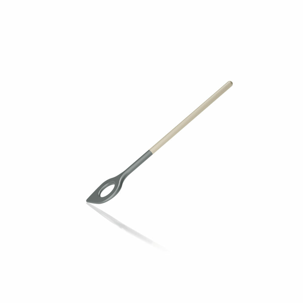 Rosti Kochlöffel mit Loch New Optima Humus, Küchenhelfer, Nylon, Braun, 31 cm, 32154