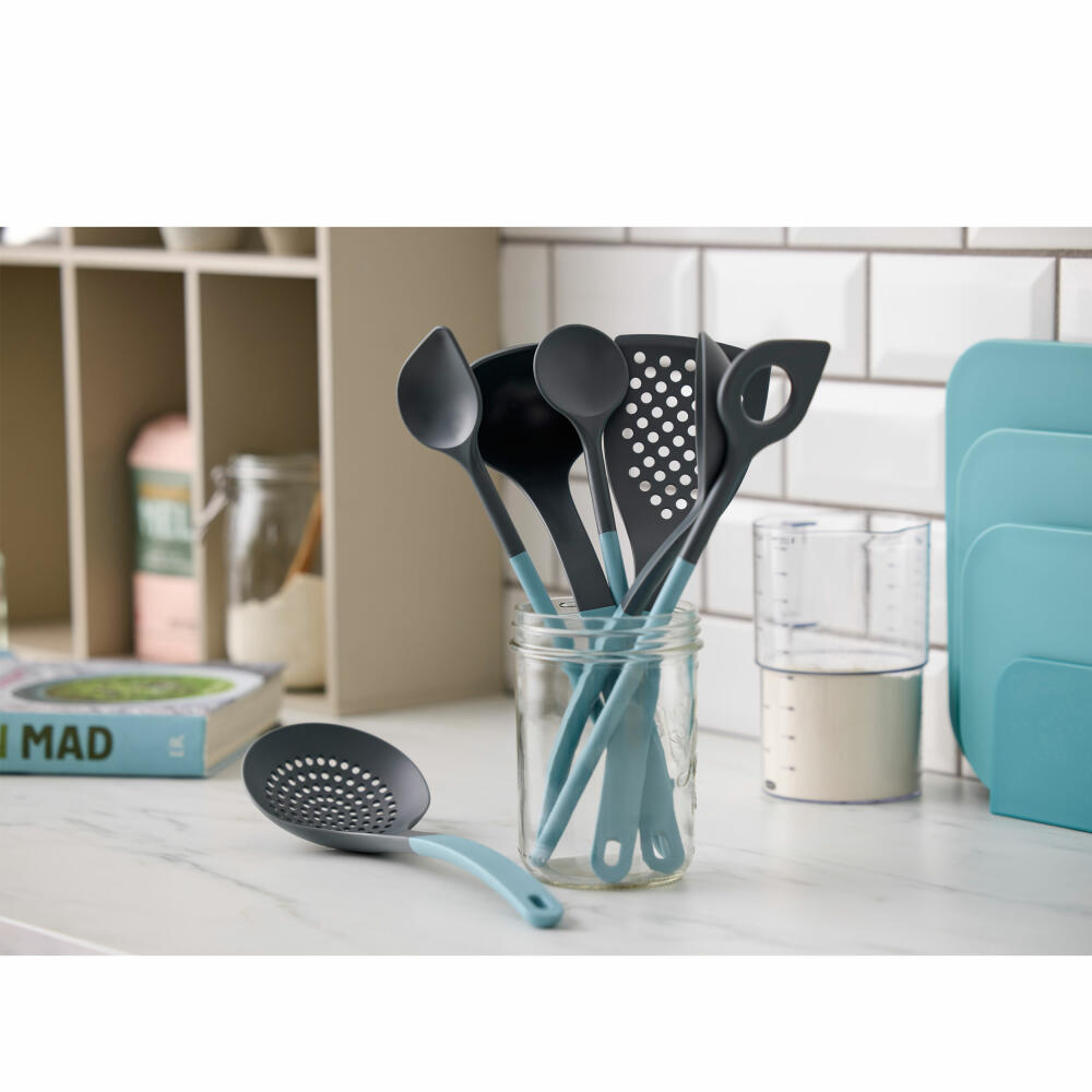 Rosti Schaumlöffel New Optima Nordic Green, Sieblöffel, Nylon, Grün, 32 cm, 32173