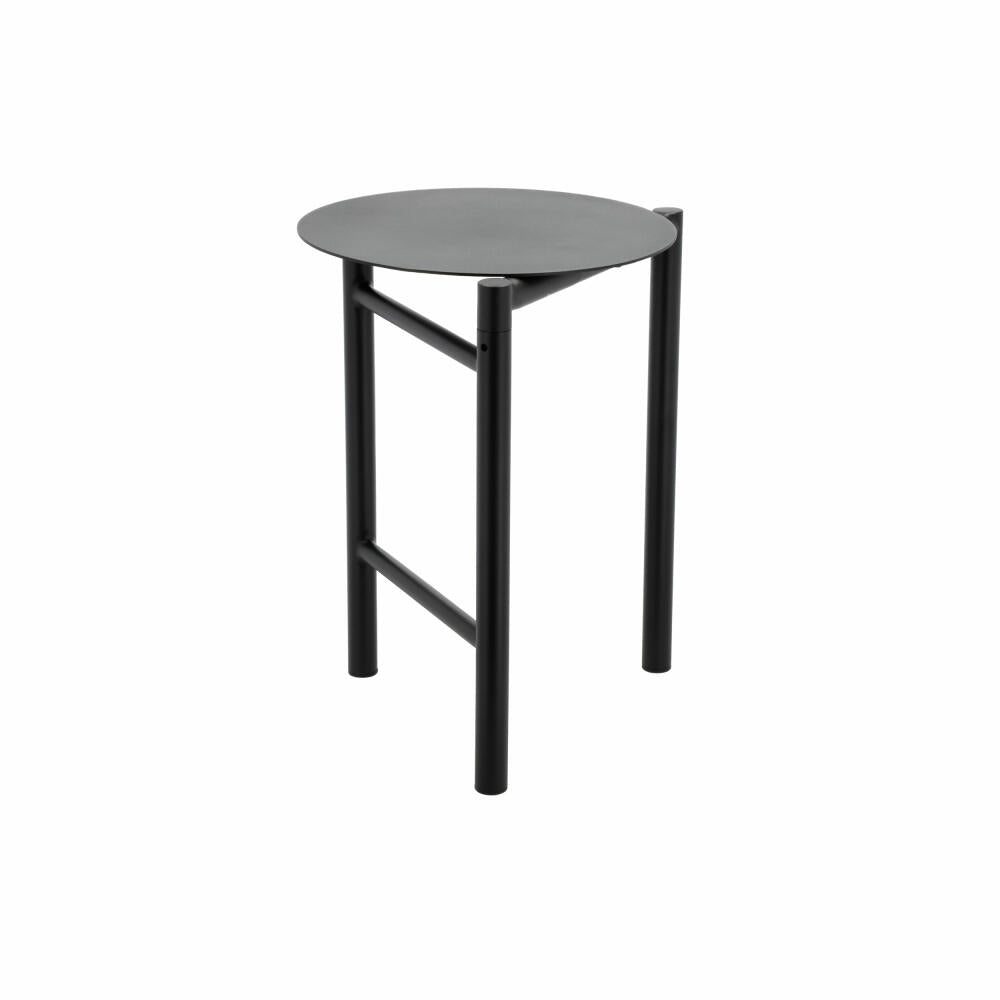 Zone Denmark Schemel Disc Black, Sitzhocker, Hocker, Stahl, Schwarz, 45 cm, 32237