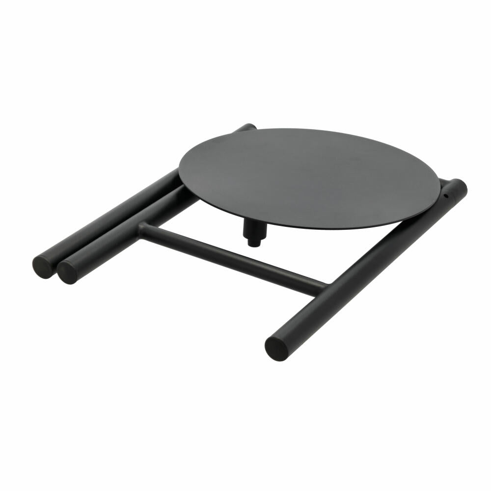 Zone Denmark Schemel Disc Black, Sitzhocker, Hocker, Stahl, Schwarz, 45 cm, 32237
