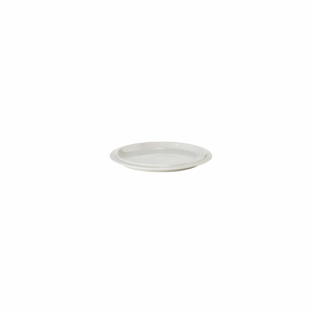 Zone Denmark Teller Eau, Dessertteller, Unterteller, Porzellan, Weiß, 12 cm, 32257