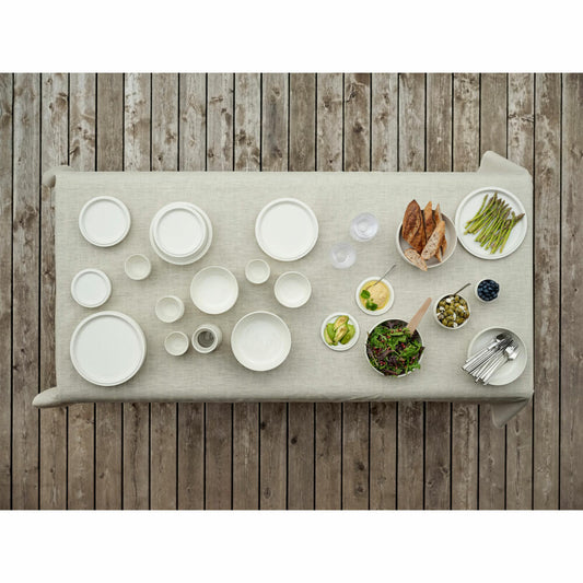 Zone Denmark Teller Eau, Dessertteller, Unterteller, Porzellan, Weiß, 12 cm, 32257