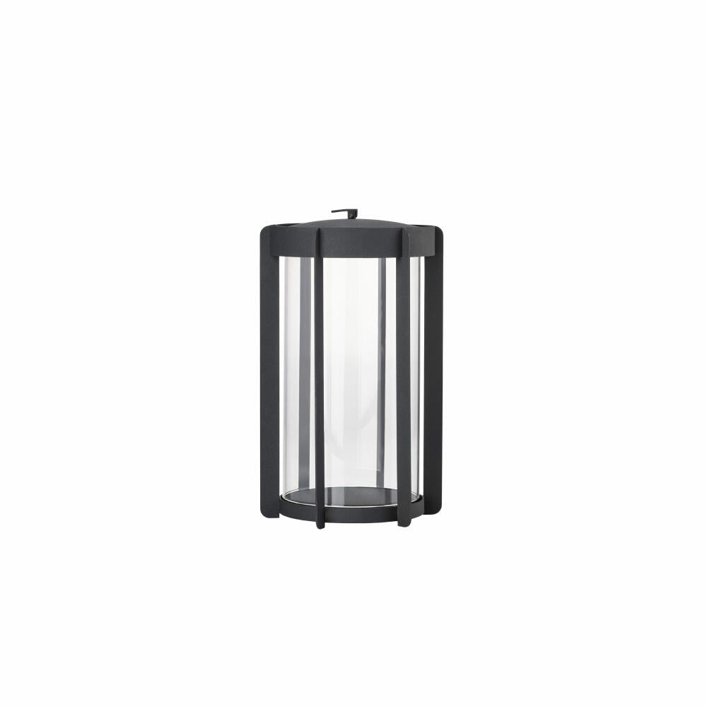 Zone Denmark Laterne Firefly Black, Windlicht, Stahl, Schwarz, 35 cm, 32317