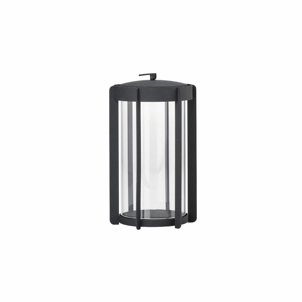 Zone Denmark Laterne Firefly Black, Windlicht, Stahl, Schwarz, 25 cm, 32319