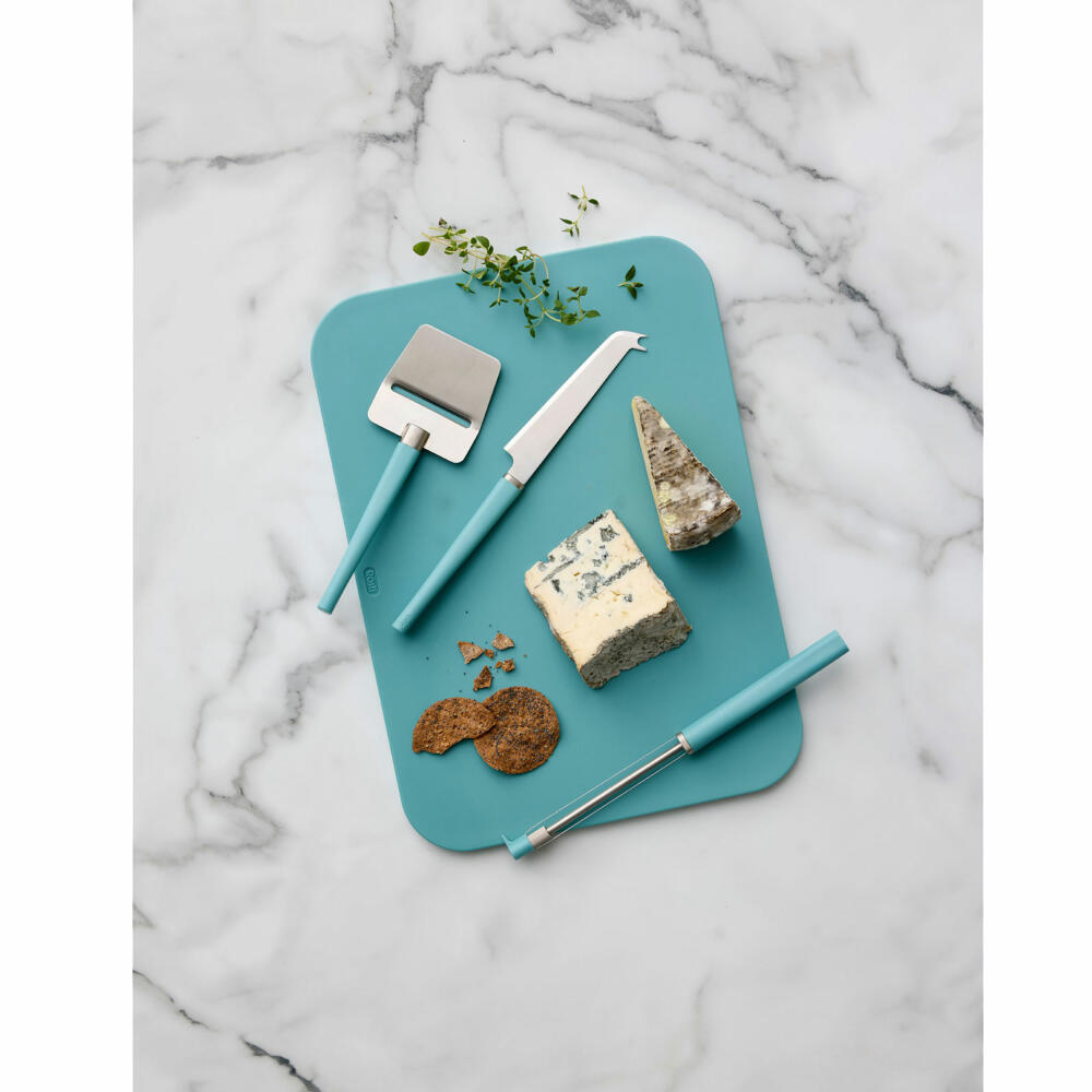 Rosti Käse-Set Emma 3-tlg. Nordic Green, Käseschneider, PP-Kunststoff, Grün, 32545