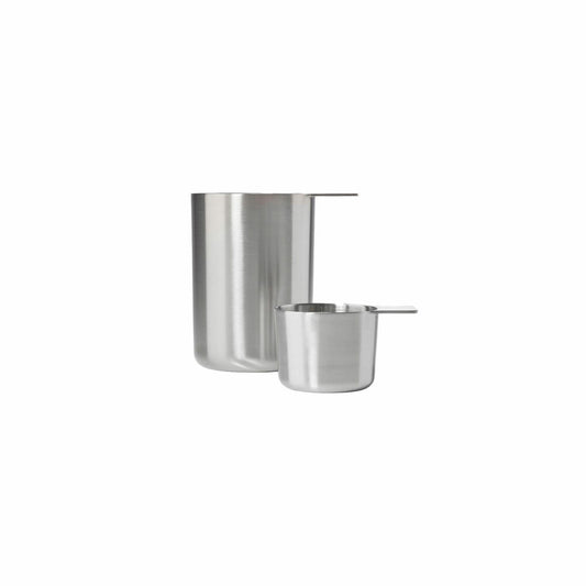 Zone Denmark Messbecher-Set 2-tlg., Edelstahl, Silberfarben, 100 + 500 ml, 32875