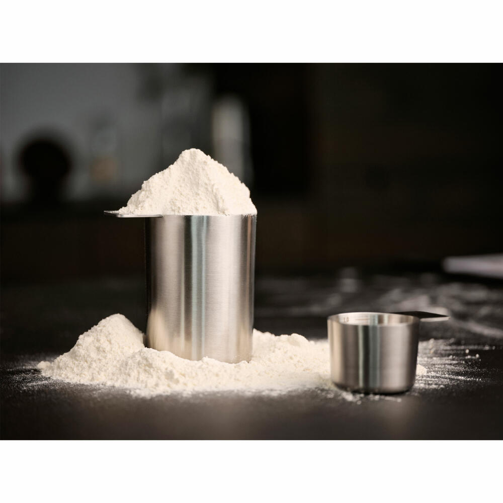 Zone Denmark Messbecher-Set 2-tlg., Edelstahl, Silberfarben, 100 + 500 ml, 32875
