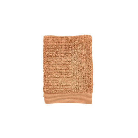 Zone Denmark Handtuch Classic Mandarine, 100% Baumwolle, Orange, 50 x 70 cm, 33429