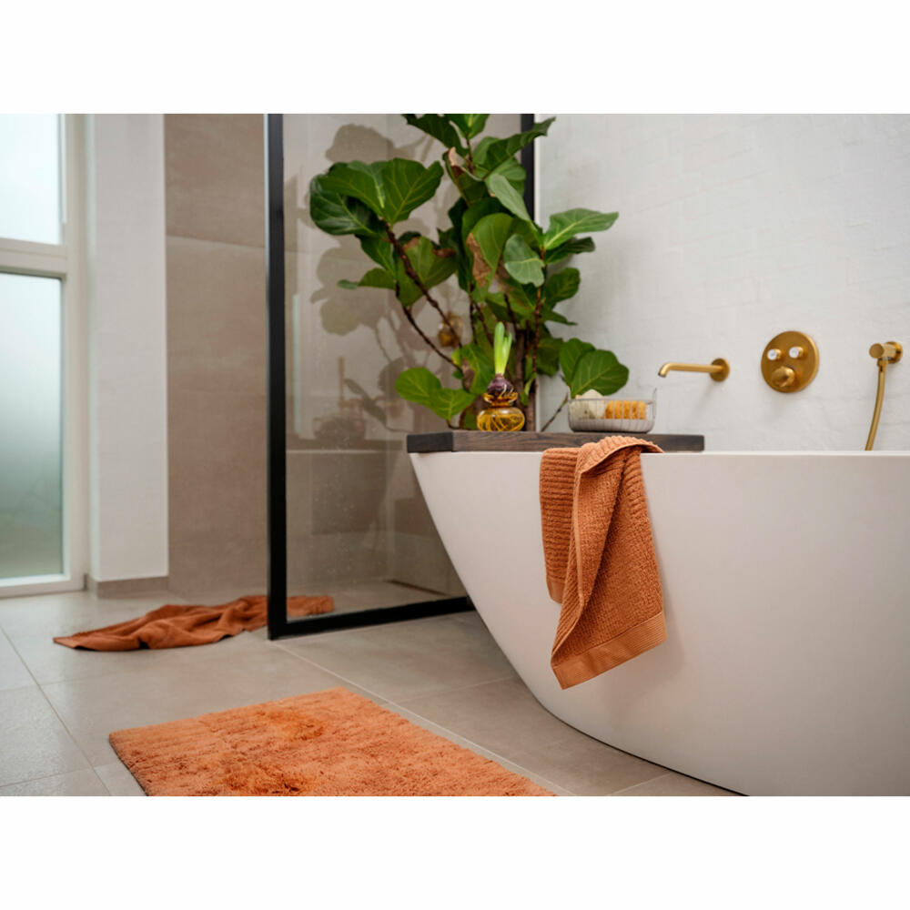 Zone Denmark Towel Classic Mandarine, 100% Cotton, Orange, 50 x 70 cm, 33429