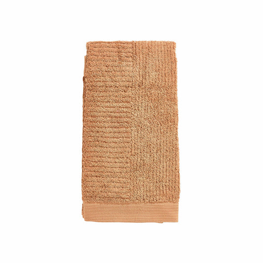 Zone Denmark Handtuch Classic Mandarine, 100% Baumwolle, Orange, 50 x 100 cm, 33430