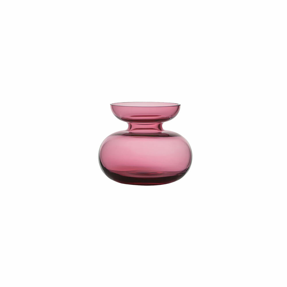 Zone Denmark Vase Inu Plum, Blumenvase, Dekovase, Glas, Blau, 9 cm, 33608