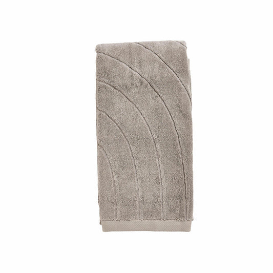 Zone Denmark Handtuch Time Concrete, 100% Baumwolle, Grau, 50 x 100 cm, 33623