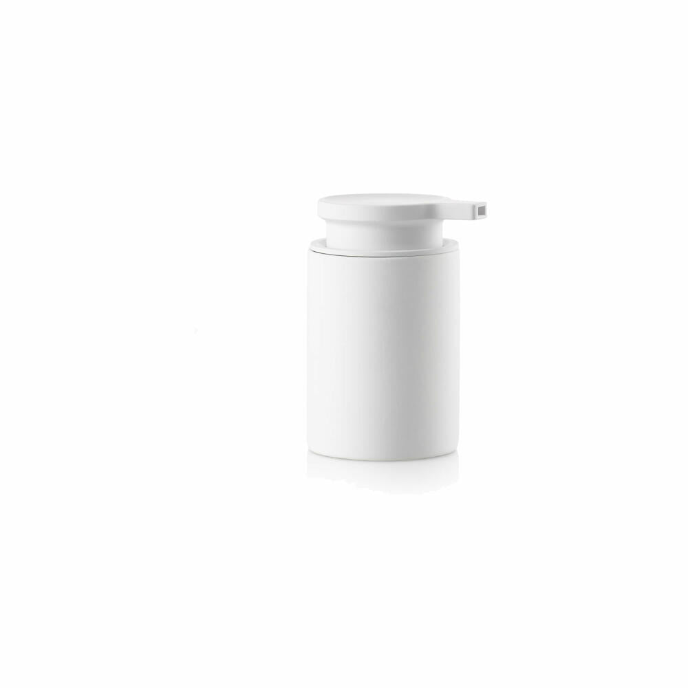 Zone Denmark Seifenspender Karma White, Steinzeug, ABS, Weiß, 250 ml, 34439