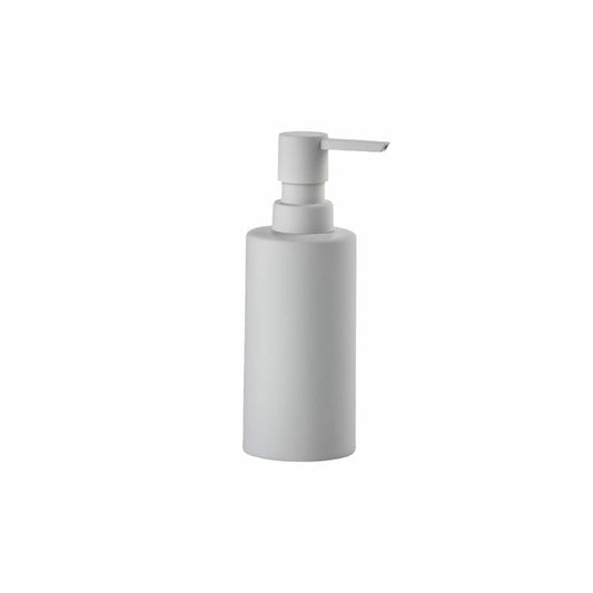 Zone Denmark Seifenspender Solo Soft Grey, Porzellan, ABS, Grau, 300 ml, 34775