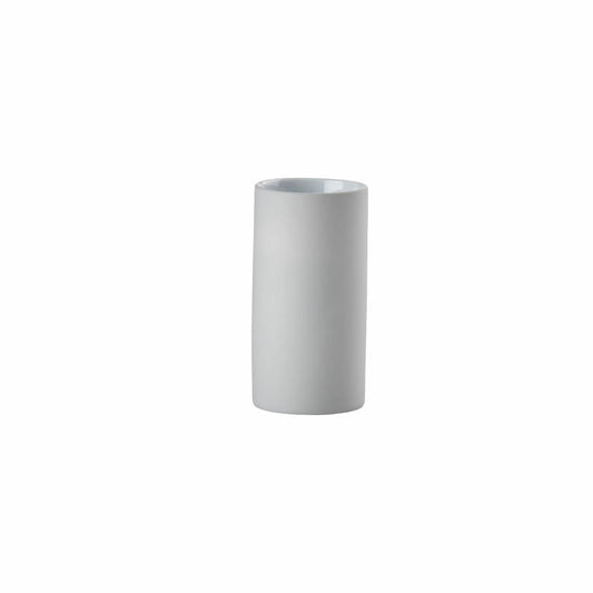 Zone Denmark Zahnbürstenbecher Solo Soft Grey, Zahnbürstenhalter, Porzellan, Grau, 34776