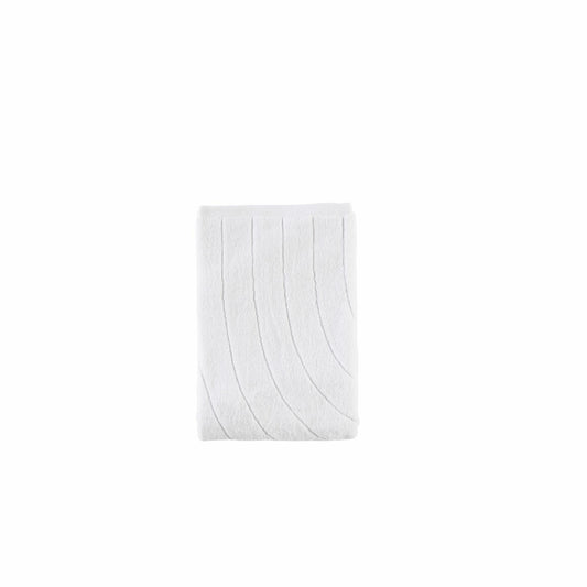 Zone Denmark Badehandtuch Time White, Handtuch, Baumwolle, Weiß, 70 x 140 cm, 34819