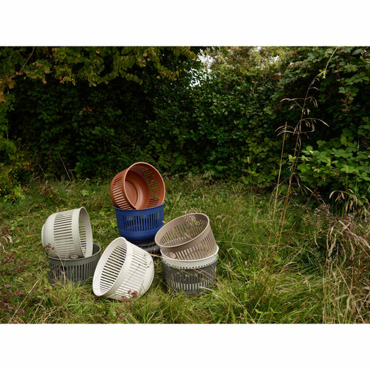 Zone Denmark Wäschekorb Ume Soft Grey, Wäschesammler, Kunststoff, Grau, 29 cm, 34863
