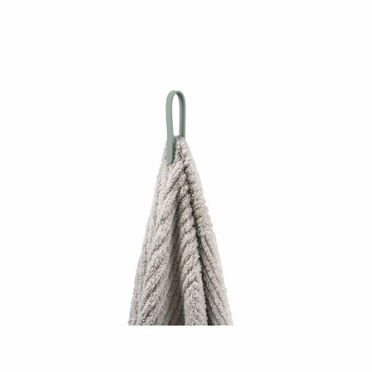 Zone Denmark Handtuchhalter Loop Magnet 2er Set Matcha Green, Silikon, Grün, 34872