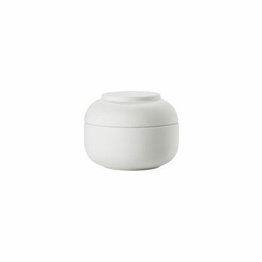 Zone Denmark Aufbewahrungsdose Sensu White, Steinzeug, Weiß, 10 x 7.5 cm, 34948