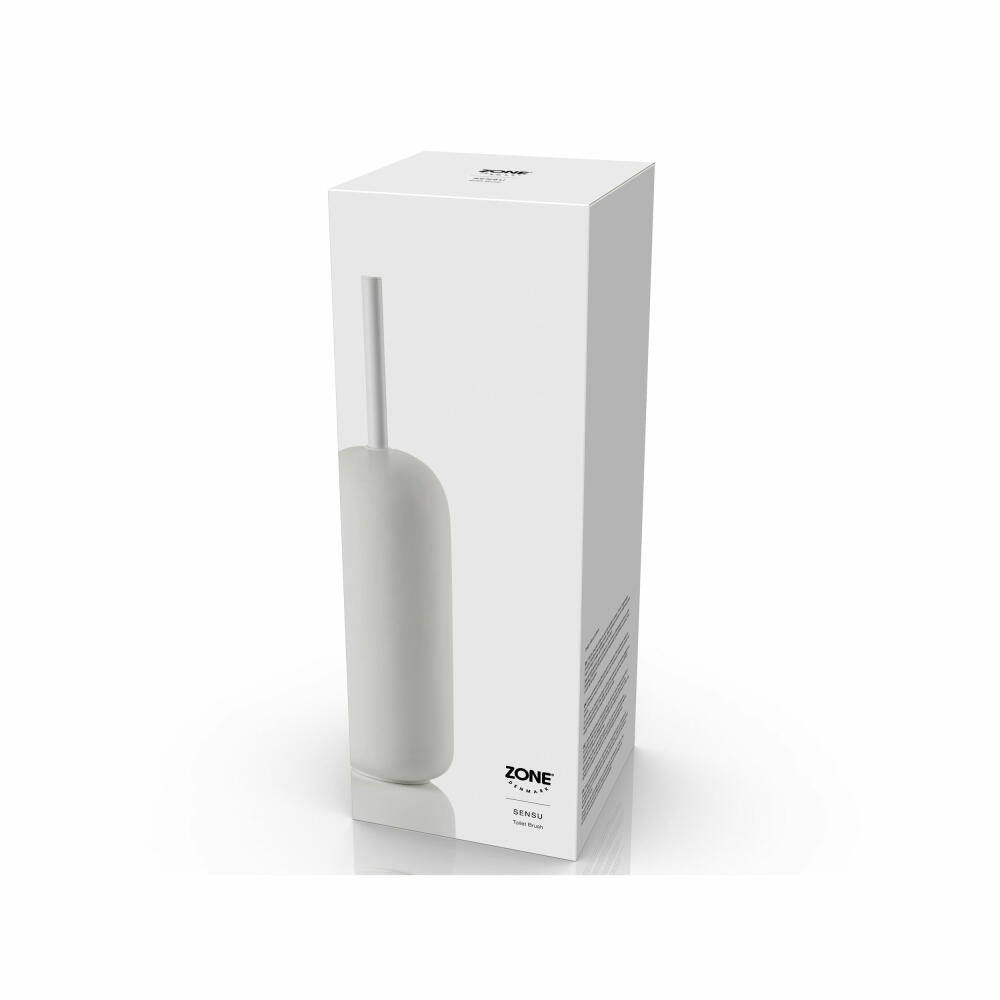 Zone Denmark Toilettenbürste Sensu White, WC-Bürste, Beton, Weiß, 41 cm, 34951