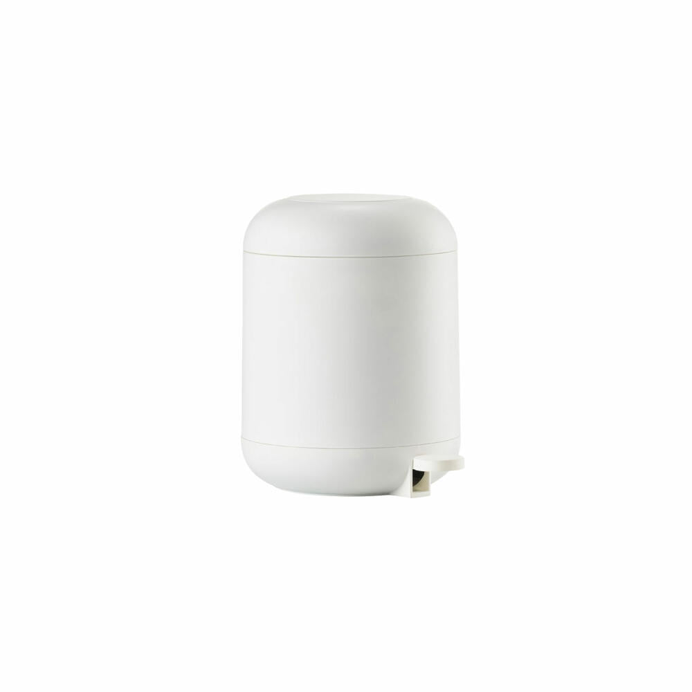 Zone Denmark Pedaleimer Sensu White, Abfalleimer, Kosmetikeimer, ABS, Weiß, 4 L, 34952