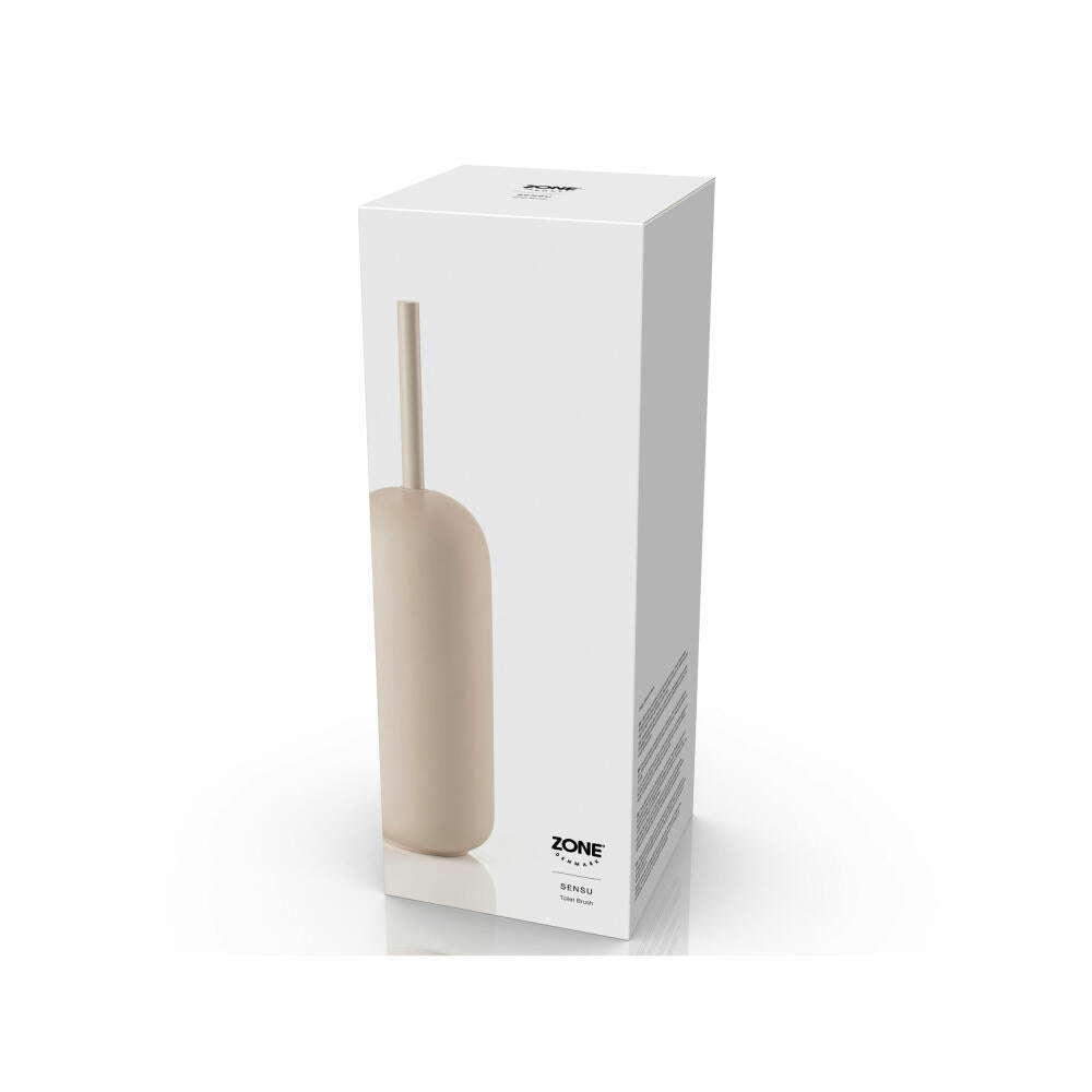 Zone Denmark Toilettenbürste Sensu Sand, WC-Bürste, Beton, Natur, 41 cm, 34958