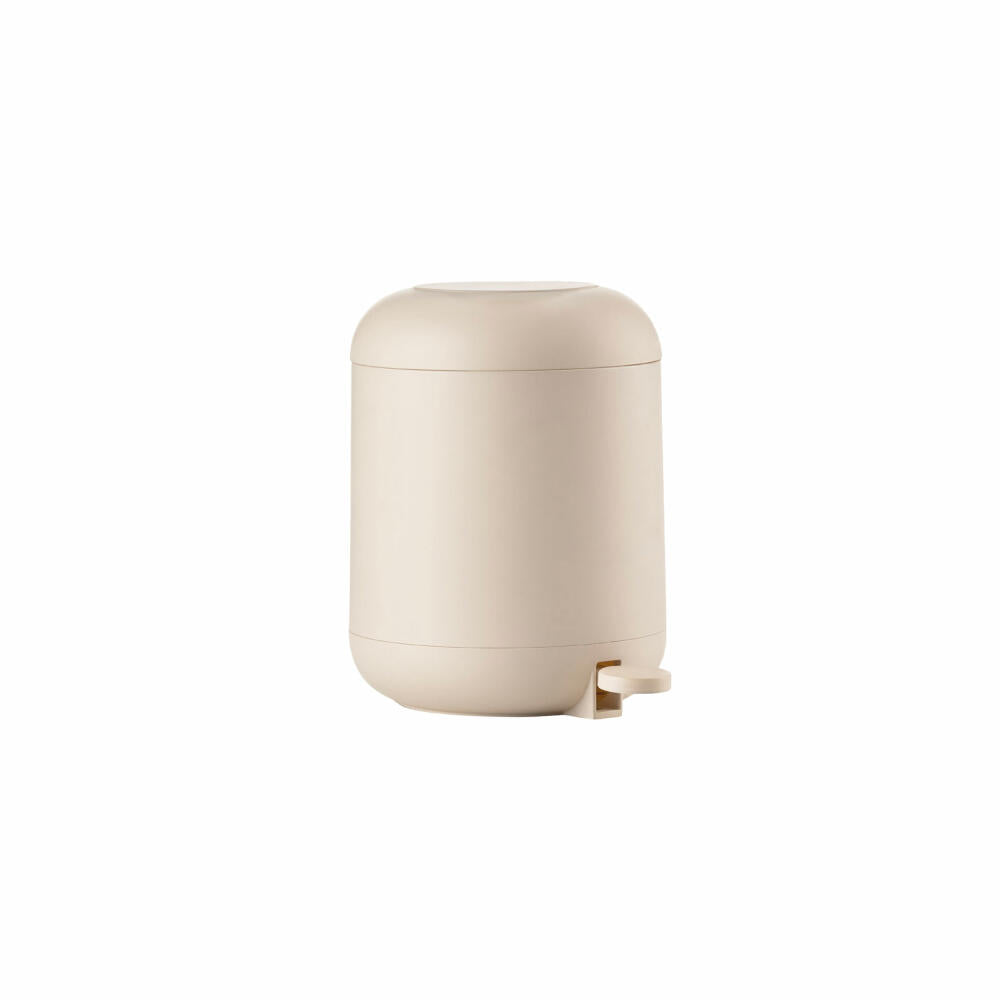 Zone Denmark Pedaleimer Sensu Sand, Abfalleimer, Kosmetikeimer, ABS, Natur, 4 L, 34959
