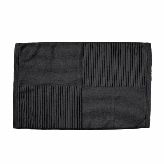 Zone Denmark Badematte Classic Black, Baumwolle, Schwarz, 80 x 50 cm, 34967
