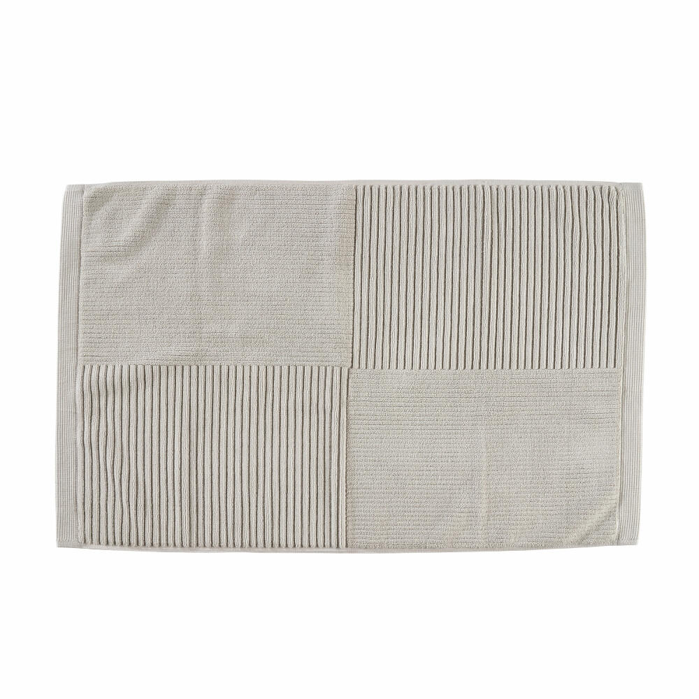Zone Denmark Badematte Classic Soft Grey, Baumwolle, Grau, 80 x 50 cm, 34971