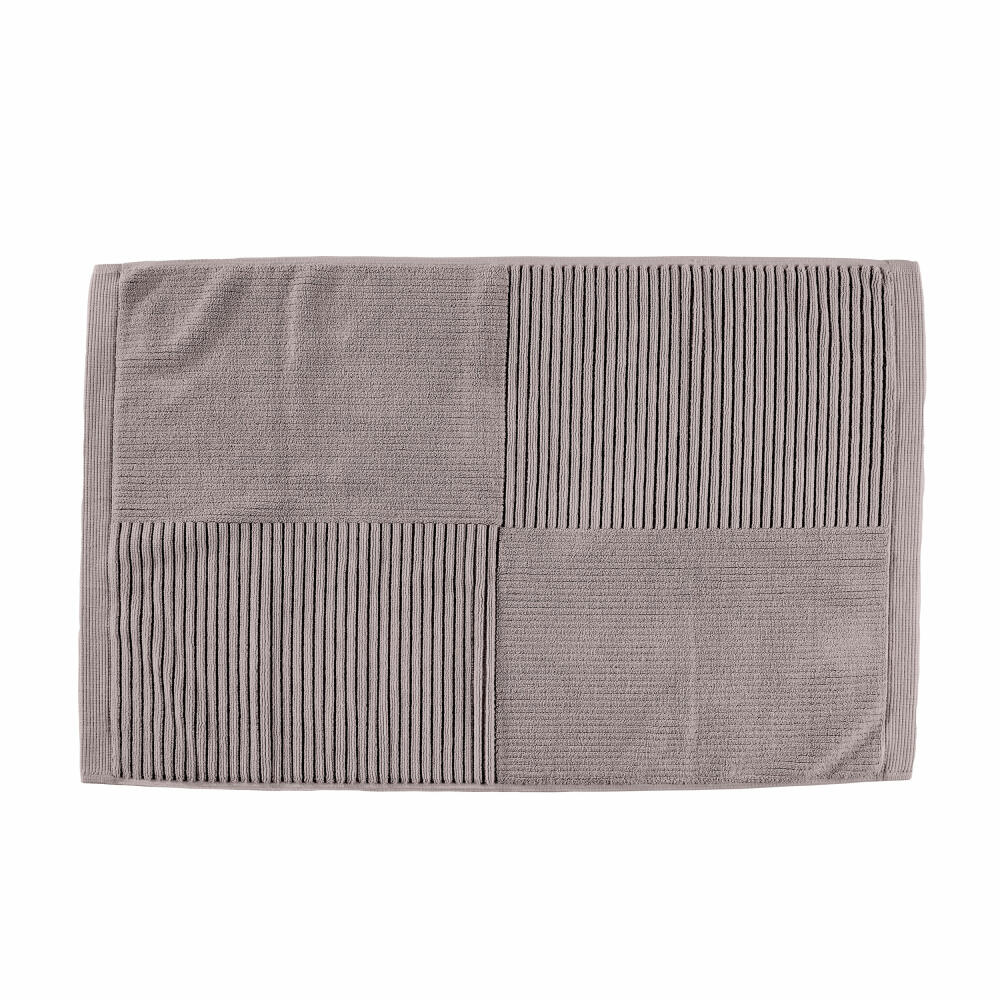Zone Denmark Badematte Classic Gull Grey, Baumwolle, Grau, 80 x 50 cm, 34972
