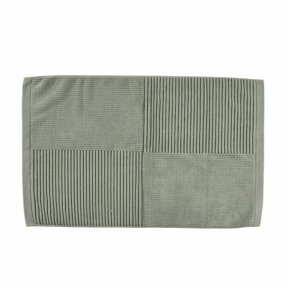 Zone Denmark Badematte Classic Eucalyptus, Baumwolle, Grün, 80 x 50 cm, 34976