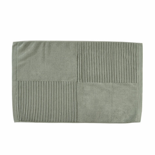 Zone Denmark Badematte Classic Eucalyptus, Baumwolle, Grün, 80 x 50 cm, 34976