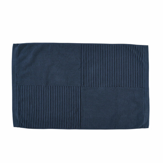 Zone Denmark Badematte Classic Dark Blue, Baumwolle, Blau, 80 x 50 cm, 34977