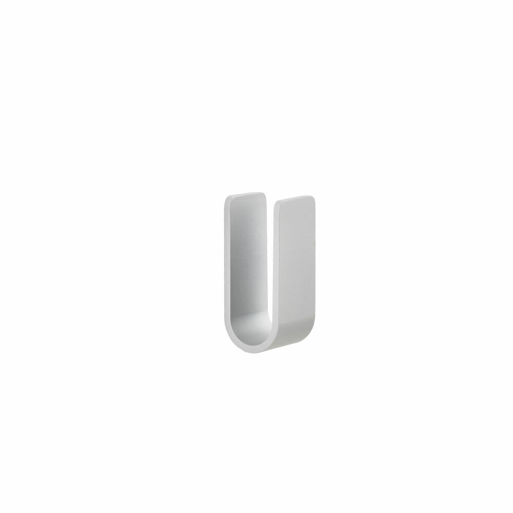 Zone Denmark Haken Ume Soft Grey, Handtuchhaken, Aufhängung, Aluminium, Grau, 34990