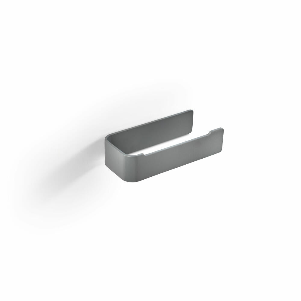 Zone Denmark Toilettenpapierhalter Ume Grey, WC-Rollenhalter, Aluminium, Grau, 34998