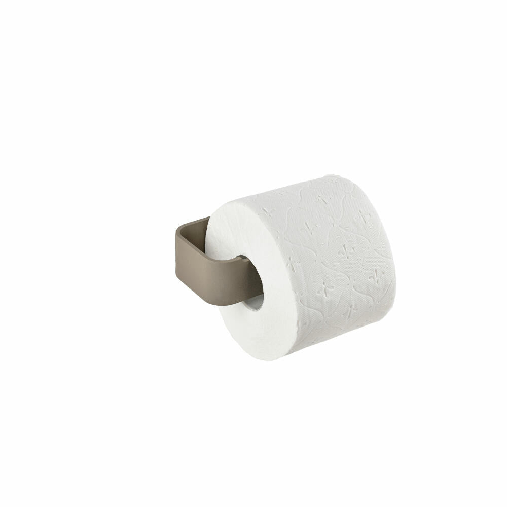 Zone Denmark Toilettenpapierhalter Ume Taupe, WC-Rollenhalter, Aluminium, Braun, 35002