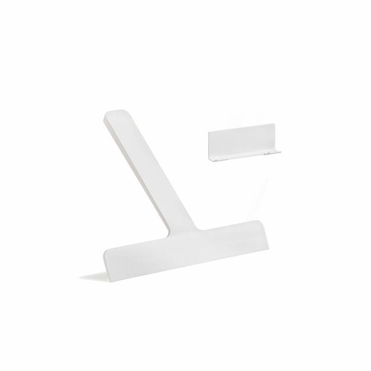 Zone Denmark Duschabzieher mit Halter Ume White, Duschwischer, Silikon, Weiß, 35008