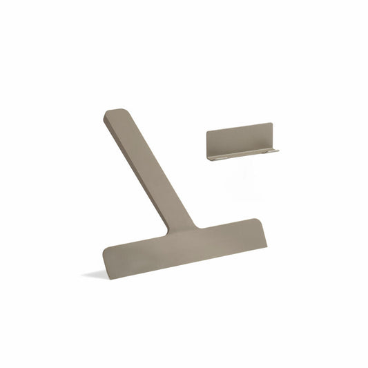 Zone Denmark Duschabzieher mit Halter Ume Taupe, Duschwischer, Silikon, Braun, 35013