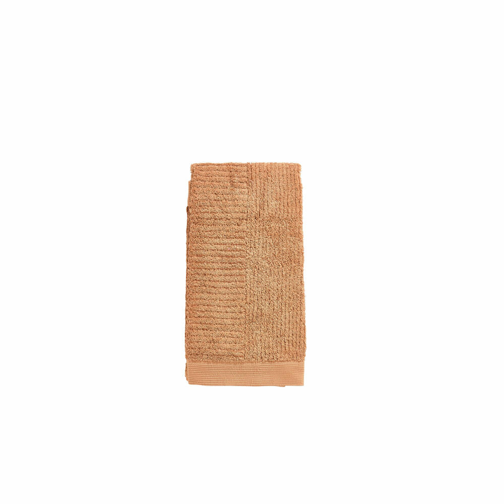 Zone Denmark Handtuch-Set Classic Mandarine 4-tlg., Baumwolle, Orange, 35154