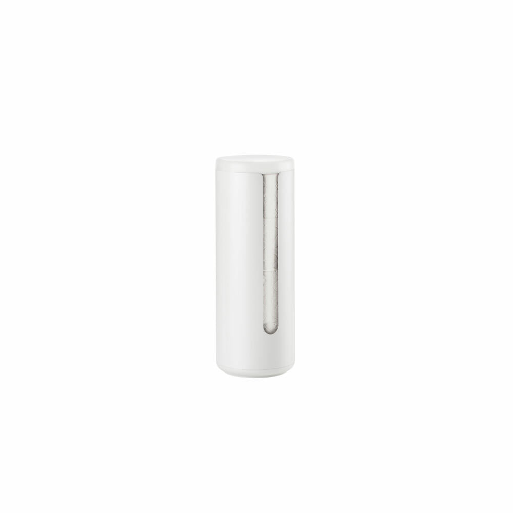 Zone Denmark Toilettenpapieraufbewahrung Ume White, Aluminium, ABS, Weiß, 35555